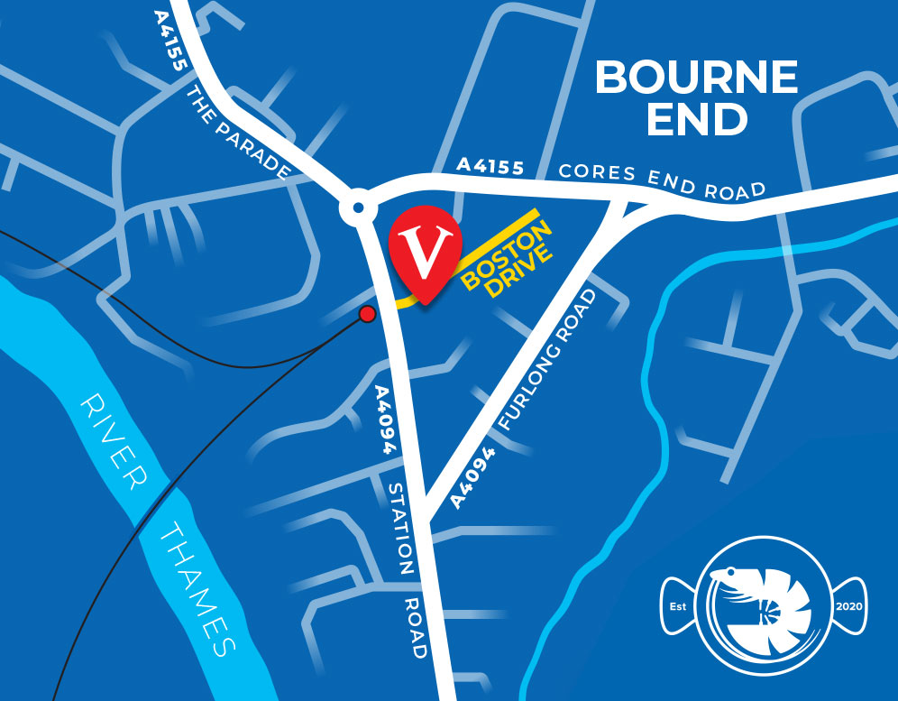 vsc-map Bourne End map